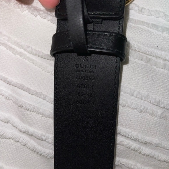 Gucci belt size 80